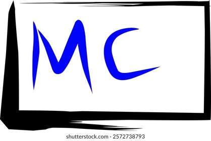 Roman numerals one thousand one hundred in Doodle style, Roman numerals 1100