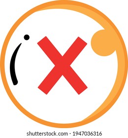 römische Zahlenreihe, ein Vektor der römischen Zahl zehn, der durch das Symbol X repräsentiert wird. Ideal für das Erlernen von Symbolen für römische Zahlen oder Symbolen