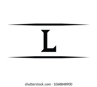 roman numerical number 50 type fifty in alphabet letter logo mark iconic design illustration for calender number or any count