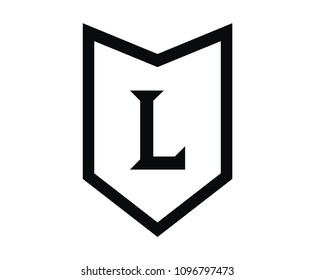 roman numerical number 50 type fifty in alphabet letter logo mark iconic design illustration for calender number or any count in badge military emblem