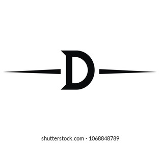 roman numerical number 500 type five hundred in alphabet letter logo mark iconic design illustration for calender number or any count