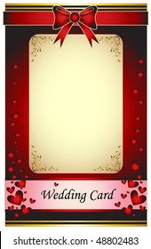 Romance greeting card
