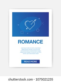 ROMANCE ICON INFOGRAPHIC