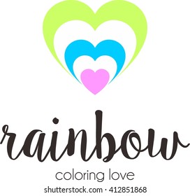 Romance Logo Illustration and Logo Template
