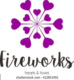 Romance Logo Illustration and Logo Template
