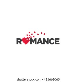 Romance Logo Illustration and Logo Template
