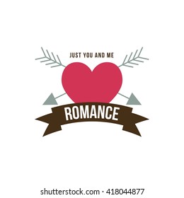 Romance Logo Illustration and Logo Template