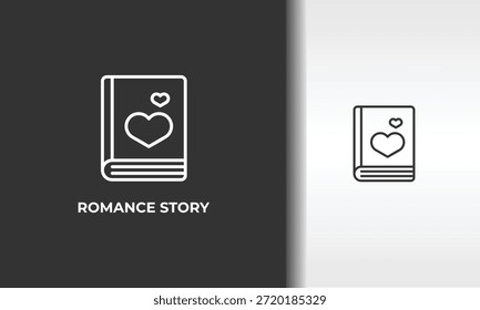 Romance Story Vector, Icon Or Logo Sign Isolated Symbol Illustration