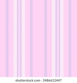 Romance stripe textile vector, halftone texture background fabric. Merry christmas lines vertical seamless pattern in pink lace and light colors palette.