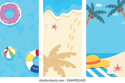 the romance of a summer beach