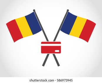 Romania Emblem Credit Debit Card