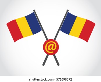 Romania Emblem Email