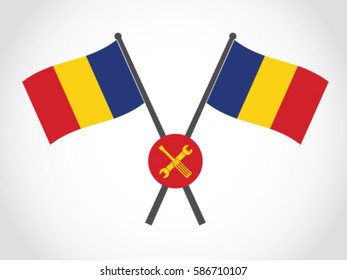 Romania Emblem Equipment