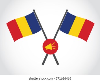 Romania Emblem Freedom Speech