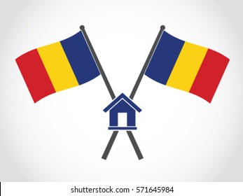 Romania Emblem Home