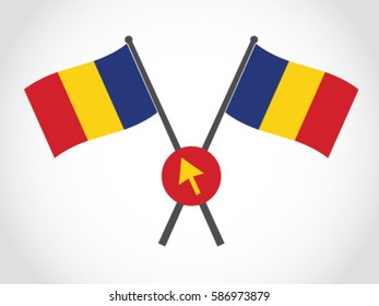 Romania Emblem Internet Traffic