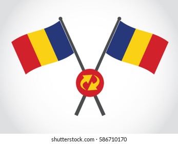 Romania Emblem Synchronize