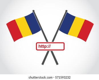 Romania Emblem Web Domain