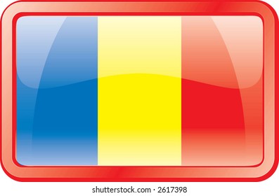 Icono de bandera de Rumania