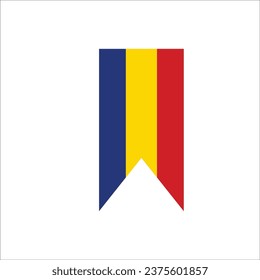 Icono de bandera de Rumania