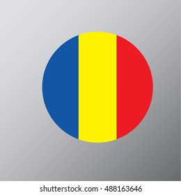 Romania Flag, Vector