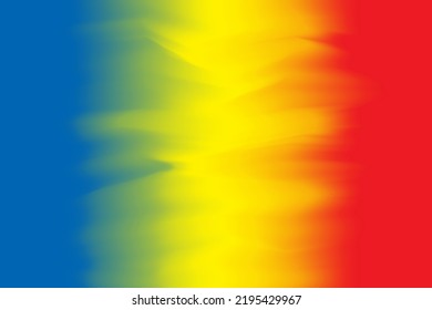Romania flag vector illustration in abstract modern style for web background or print on paper, fabric.