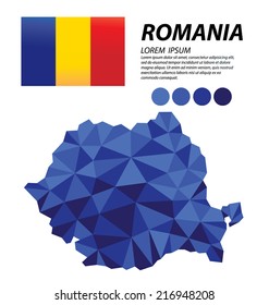 Romania geometric concept design