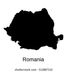 Romania - high detailed vector map