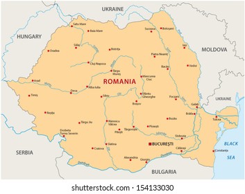 Romania Map