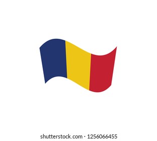 Romania national flag country emblem state symbol 