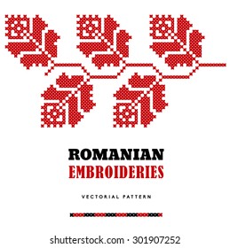 Romanian Embroideries - Vector Pattern