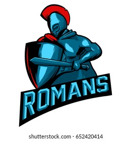 romans mascot logo