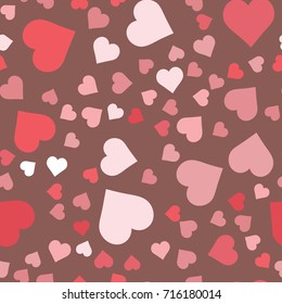 Romantic abstract scrapbooking paper. Vector background for your creativity.