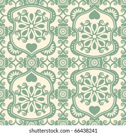 romantic backdrop repeating design