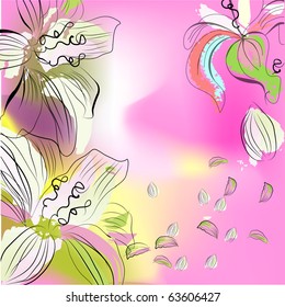 Romantic background