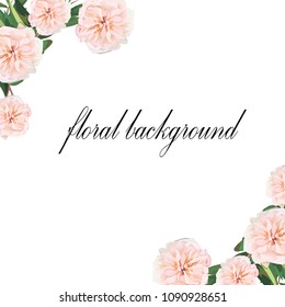 
romantic background. garden flowers. invitation cards.