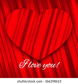 Romantic background with multicolored glow and heart, the background Valentine's Day, Valentine's Day card, abstract background, 