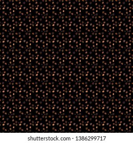 Romantic background on black, brown and gray colors. Seamless Calligraphic text and special trendy love heart design for Happy Valentine':s day vintage, card, poster background. Vector illustration.
