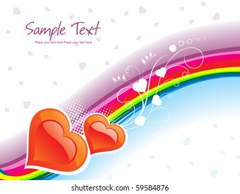 romantic background for valentine day