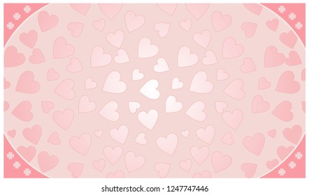 Romantic Background Will decorate your expression of affection to friends, family, or lovers, with a soft and romantic touch.