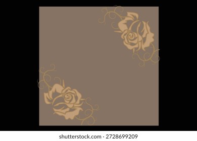 Fundo romântico do amor de Boho com corações e rosas 