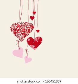 romantic card