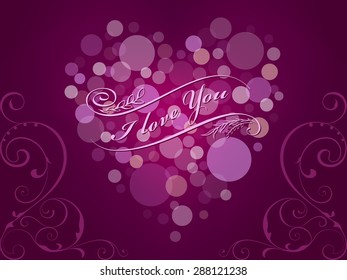 Romantic card
