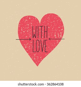romantic card