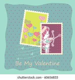 romantic card