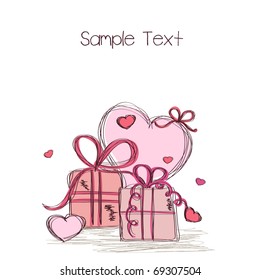 romantic card