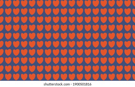 Dibujo plano romántico con elementos escandinavos adorables para el Día de San Valentín. Te encanta la tarjeta de saludo. Ilustración del vector modificable.	