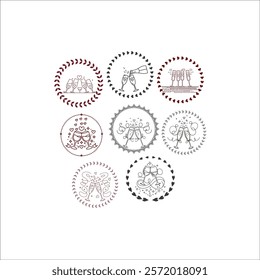 Romantic Celebration Illustration for Valentine's
Hands Holding Champagne Glasses Line Art with Hearts