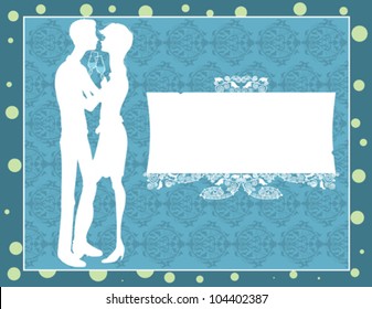 Romantic Champagne Invitation