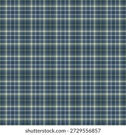 Padrão têxtil de cheque romântico, tecido tartan sem costura latino. Vetor de textura xadrez de fundo médio na paleta de cores ciano e pastel.